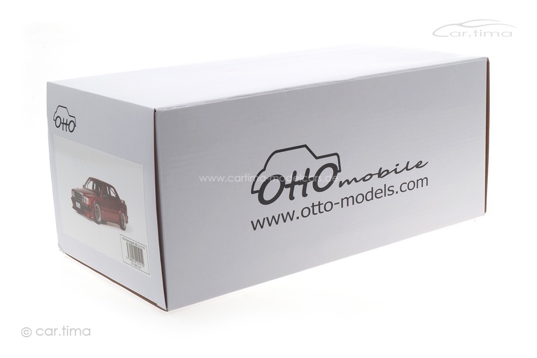 Mercedes 190E 2.5-16 W201 RAUH-Welt Republik Almandinrot Otto 1:18 OT1083 Mercedes 190E 2.5-16 W201 RAUH-Welt Republik Almandinrot Otto 1:18 OT1083