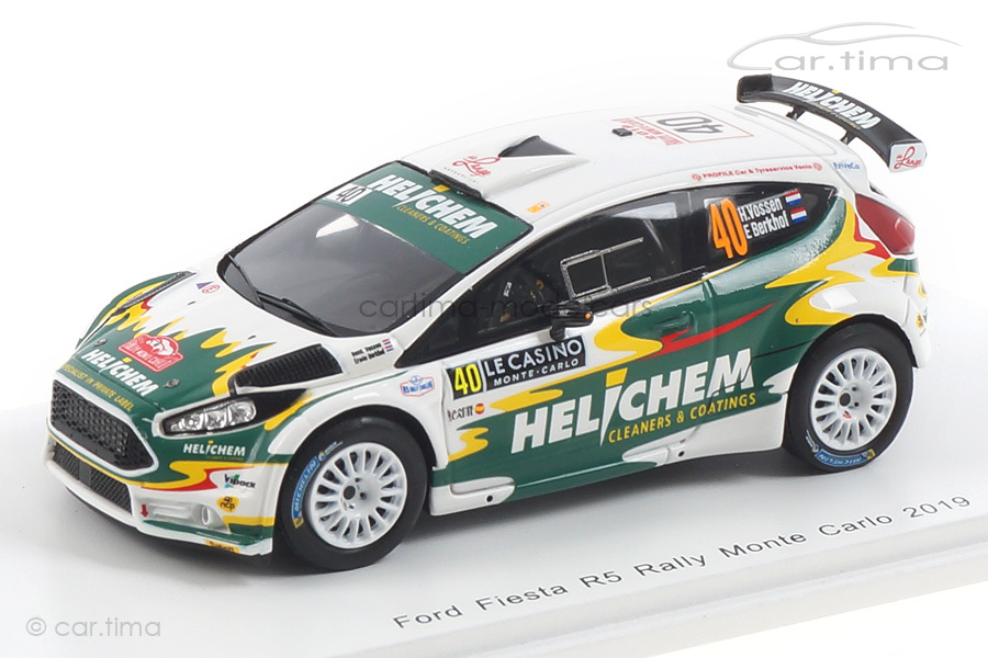 Ford Fiesta R5 Rallye Monte Carlo 2019 Vossen/Berkhof Spark 1:43 S5986 Ford Fiesta R5 Rallye Monte Carlo 2019 Vossen/Berkhof Spark 1:43 S5986