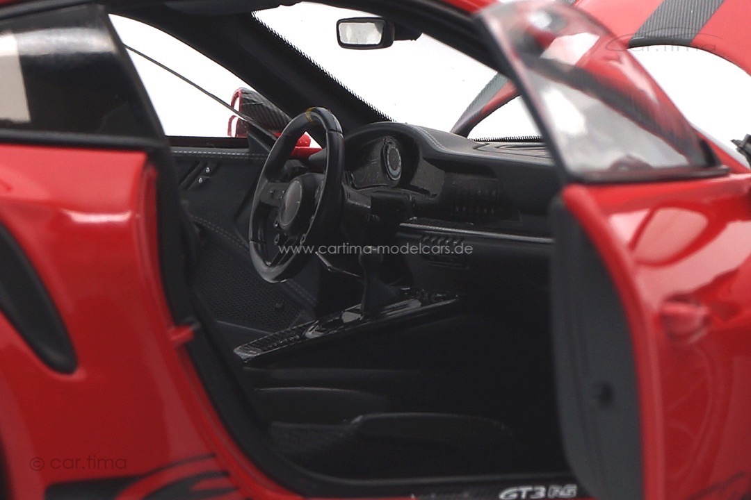 Porsche 911 (992) GT3 RS Weissach Paket Indischrot/Rad schwarz Minichamps 1:18 113062027 Porsche 911 (992) GT3 RS Weissach Paket Indischrot/Rad schwarz Minichamps 1:18 113062027