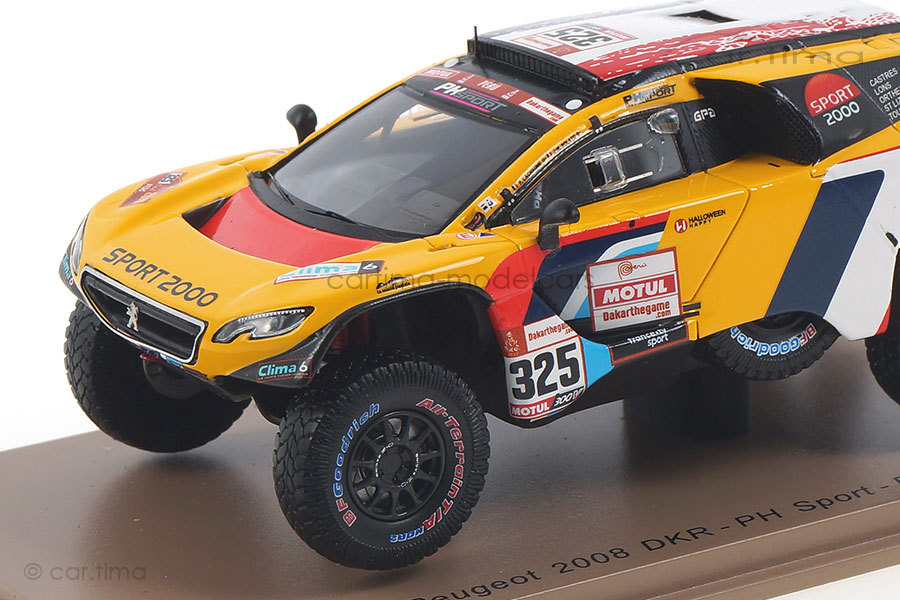Peugeot 3008 DKR Dakar Rallye 2019 Lachaume/Polato Spark 1:43 S5628