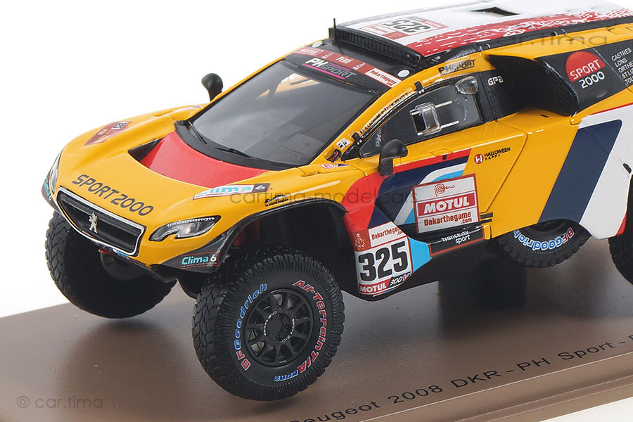 Peugeot 3008 DKR Dakar Rallye 2019 Lachaume/Polato Spark 1:43 S5628 Peugeot 3008 DKR Dakar Rallye 2019 Lachaume/Polato Spark 1:43 S5628