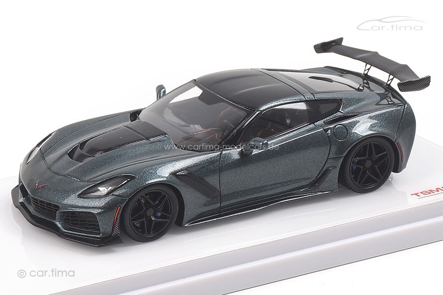 Chevrolet Corvette C7 ZR-1 Dark Shadow grey TSM 1:43 TSM430366 Chevrolet Corvette C7 ZR-1 Dark Shadow grey TSM 1:43 TSM430366