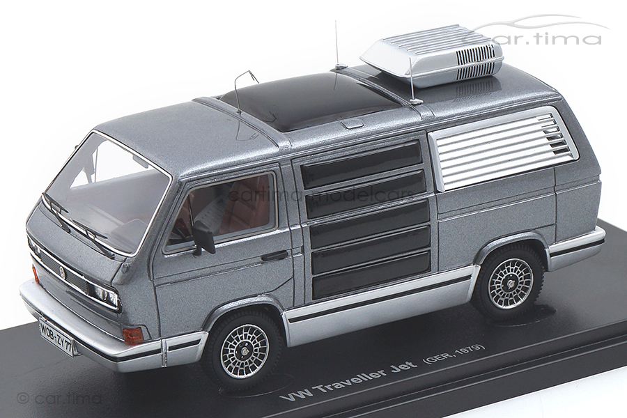 VW T3 Traveller Jet grau met. Avenue43 1:43 60015 VW T3 Traveller Jet grau met. Avenue43 1:43 60015