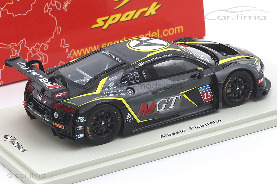 Audi R8 LMS Cup Champion 2017 Picriello Spark 1:43 SA133 Audi R8 LMS Cup Champion 2017 Picriello Spark 1:43 SA133