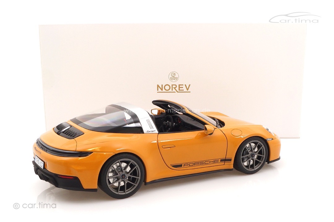 Porsche 911 (992.2) Targa 4 GTS Bahamagelb Norev 1:18 187190