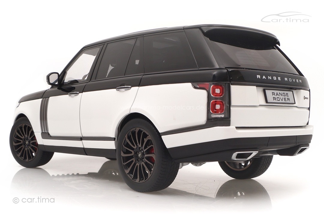 Range Rover SV 2020 weiß/rote Innenausstattung LCD Models 1:18 LCD18001B-BWR