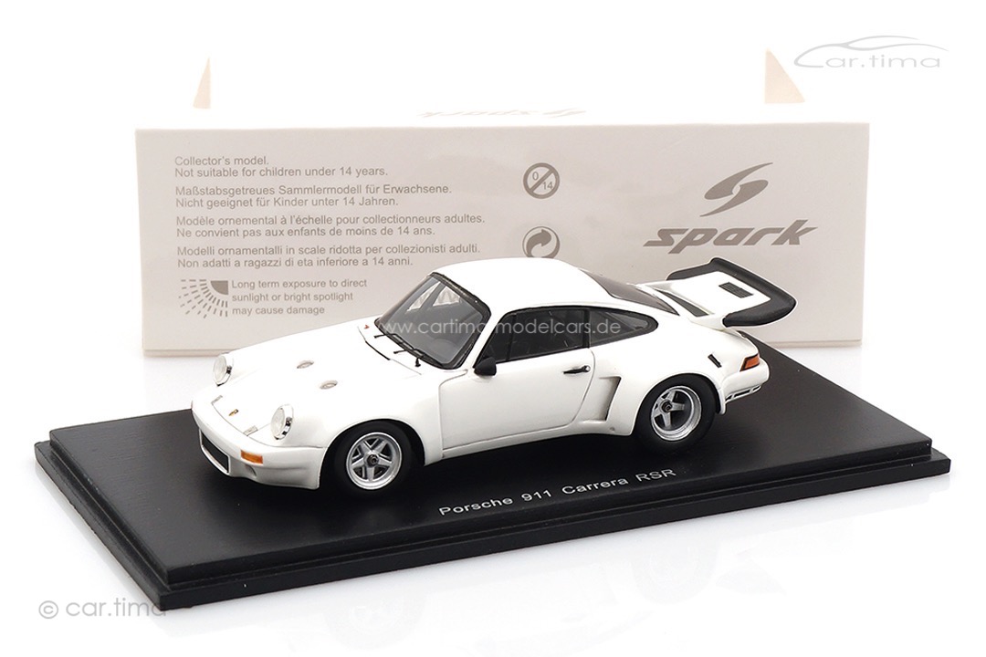 Porsche 911 Carrera RSR Grandprix-weiß Spark 1:43 PD04312004