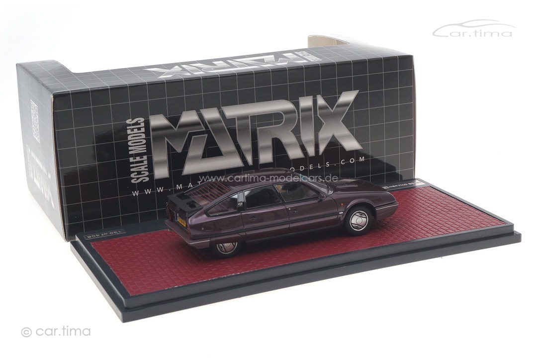 Citroen CX 25 GTi Turbo II rot Figur Jules D. Rotterdam Matrix 1:43 MX40304-111 Citroen CX 25 GTi Turbo II rot Figur Jules D. Rotterdam Matrix 1:43 MX40304-111
