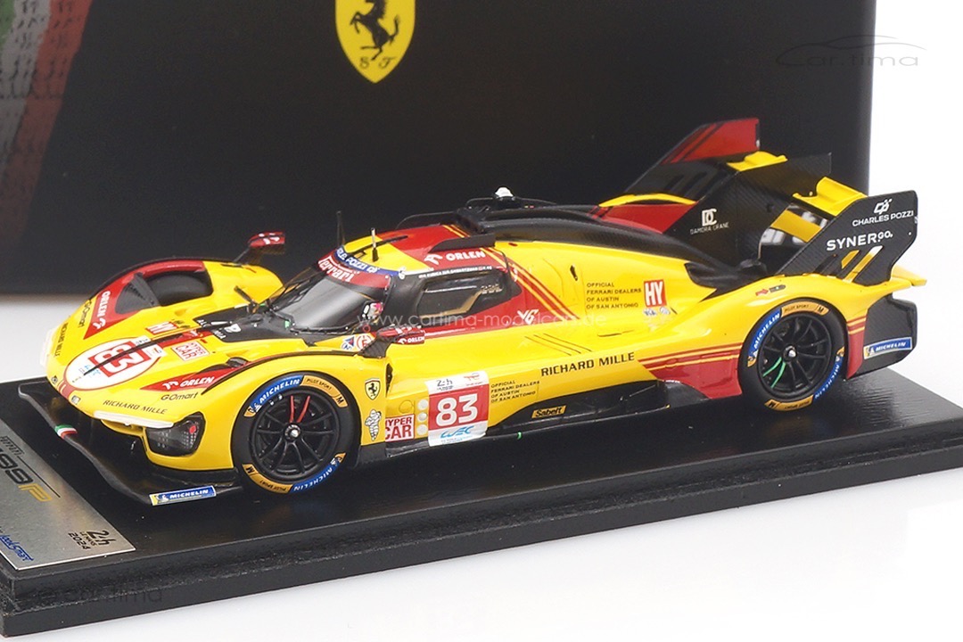 Ferrari 499P 24h Le Mans 2024 Looksmart 1:43 LSLM184