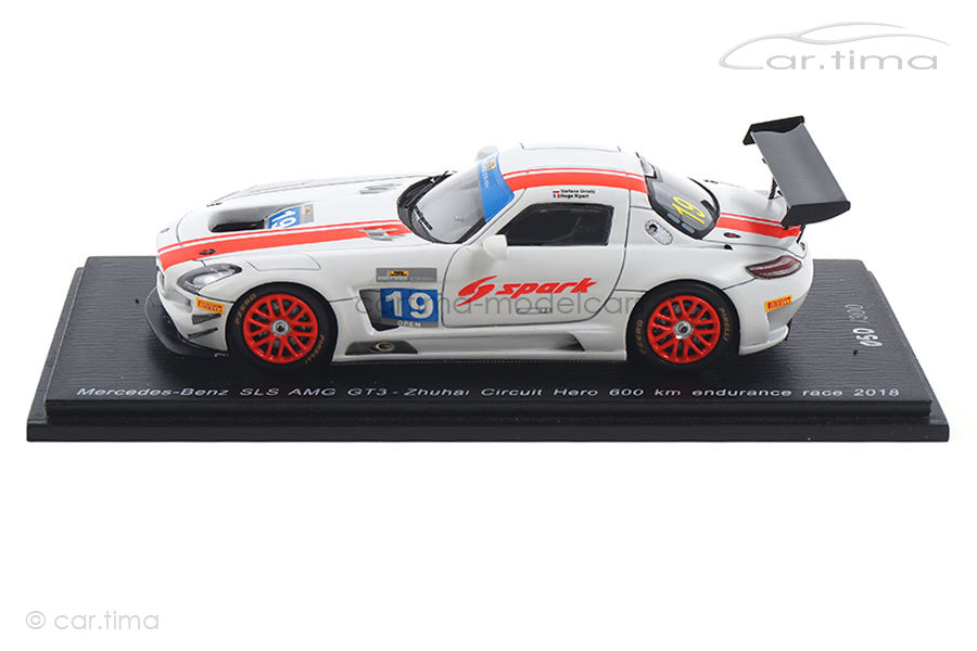 Mercedes-Benz SLS AMG GT3 Zhuhai 2018 Ortelli/Ripert Spark 1:43 SA178