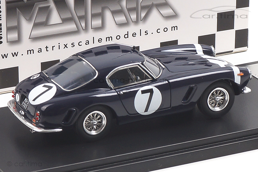 Ferrari 250GT Passo Corto Winner RAC Tourist Trophy 1960 Moss Matrix 1:43 MXR40604-011 Ferrari 250GT Passo Corto Winner RAC Tourist Trophy 1960 Moss Matrix 1:43 MXR40604-011