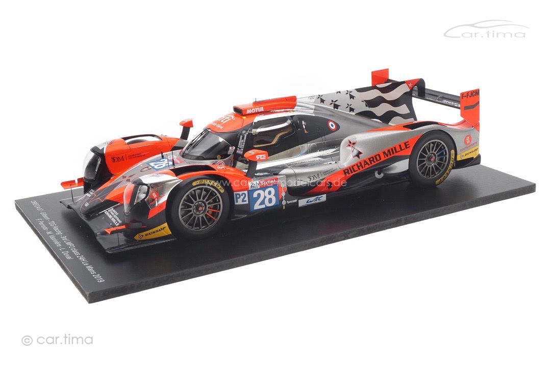 Oreca 07-Gibson 24h Le Mans 2019 Duval/Perrodo/Vaxiviére Spark 1:18 18S430