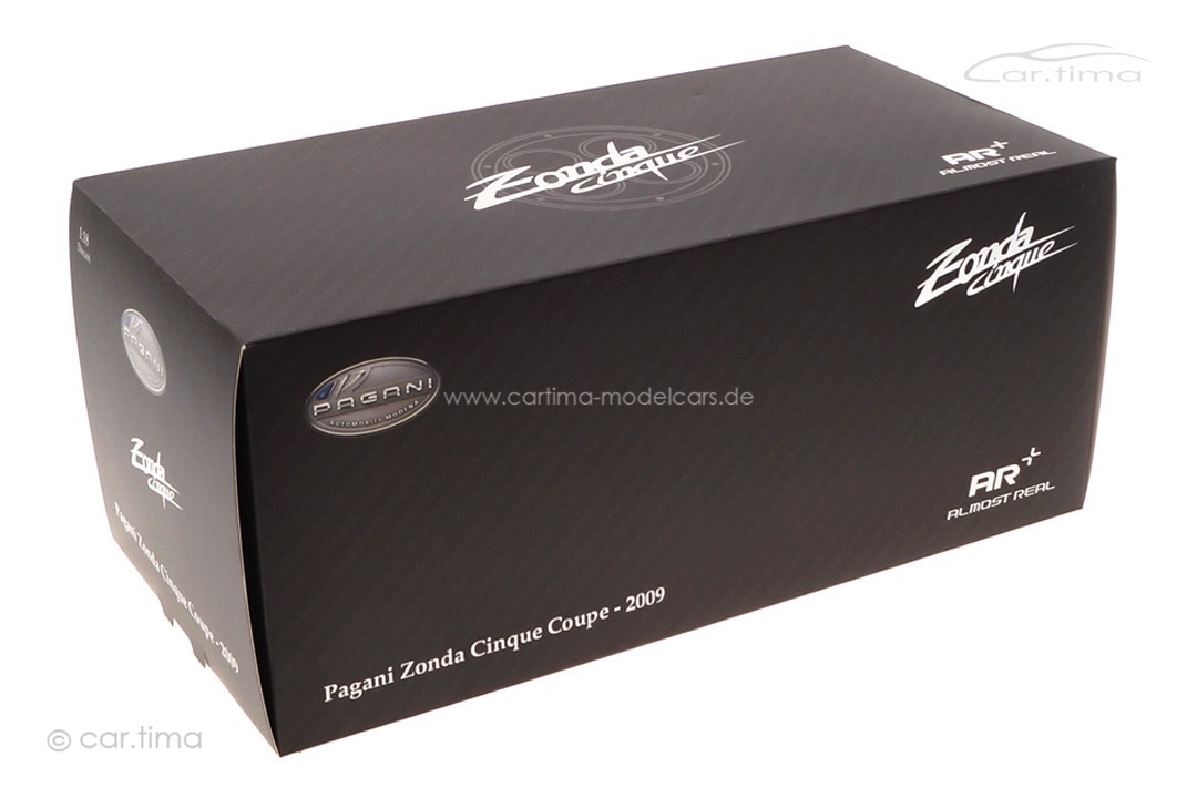 Pagani Zonda Cinque Coupe Arancio St. Tropez Almost Real 1:18 850603001 Pagani Zonda Cinque Coupe Arancio St. Tropez Almost Real 1:18 850603001