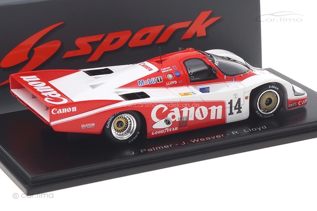 Porsche 956 L 24h Le Mans 1985 Lloyd/Palmer/Weaver Spark 1:43 S9864 Porsche 956 L 24h Le Mans 1985 Lloyd/Palmer/Weaver Spark 1:43 S9864