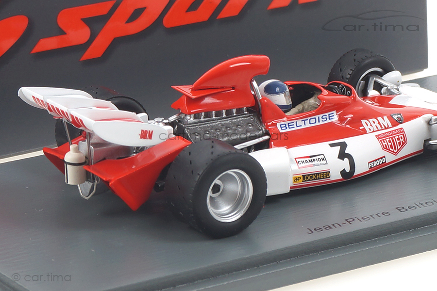 BRM P180 Winner Victory Race 1972 Jean-Pierre Beltoise Spark 1:43 S5283 BRM P180 Winner Victory Race 1972 Jean-Pierre Beltoise Spark 1:43 S5283