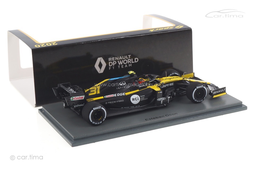 Renault R.S. 20 GP Sakhir 2020 Esteban Ocon Spark 1:43 S6486 Renault R.S. 20 GP Sakhir 2020 Esteban Ocon Spark 1:43 S6486