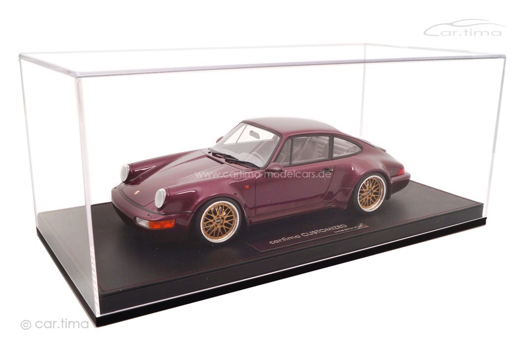 Porsche 911 (964) Carrera 4 WTL Amethyst met. BBS Le Mans Alufelgen car.tima CUSTOMIZED 1:18 Porsche 911 (964) Carrera 4 WTL Amethyst met. BBS Le Mans Alufelgen car.tima CUSTOMIZED 1:18