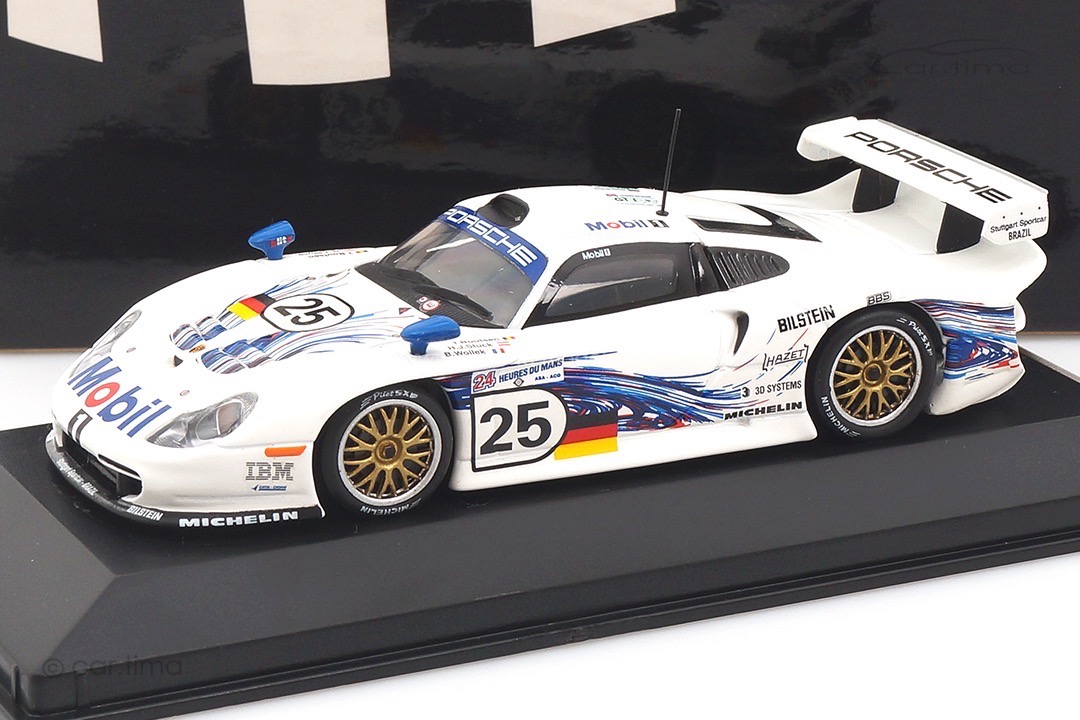 Porsche 911 GT1 24h Le Mans 1997 Stuck/Boutsen/Wollek Minichamps 1:43 430976825