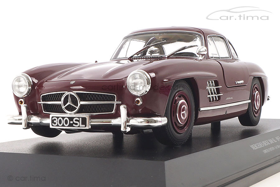 Mercedes-Benz 300 SL (W198) 1955 rot Minichamps 1:18 110037218 Mercedes-Benz 300 SL (W198) 1955 rot Minichamps 1:18 110037218