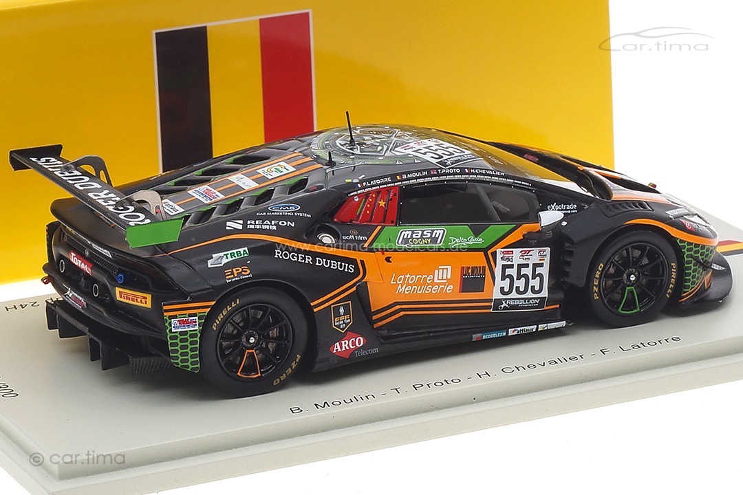 Lamborghini Huracán GT3 Evo 24h Spa 2020 Chevalier/Moulin/Latorre/Proto Spark 1:43 SB386