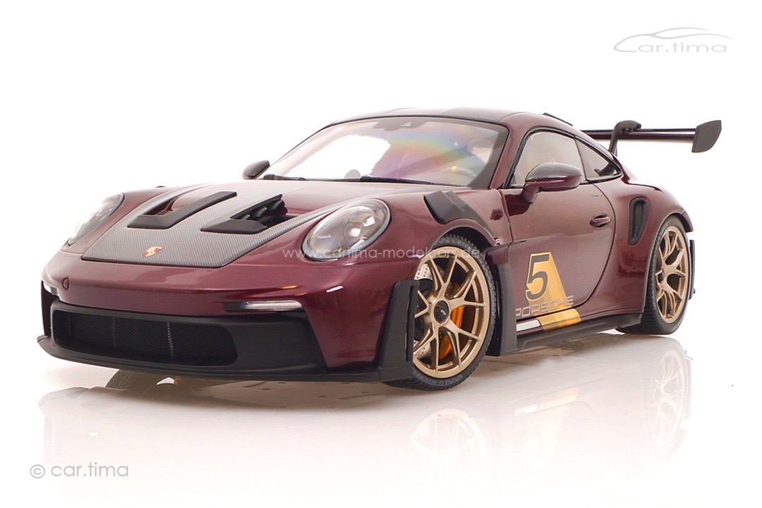Porsche 911 (992) GT3 RS Weissach Package Amethyst met. Minichamps 1:18 110062029 Porsche 911 (992) GT3 RS Weissach Package Amethyst met. Minichamps 1:18 110062029