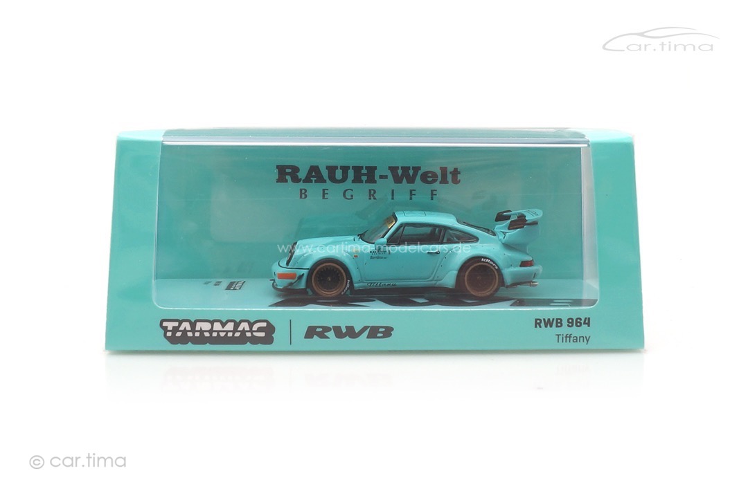 Porsche RWB 964 Tiffany Tarmac 1:64 T64-037-TIF