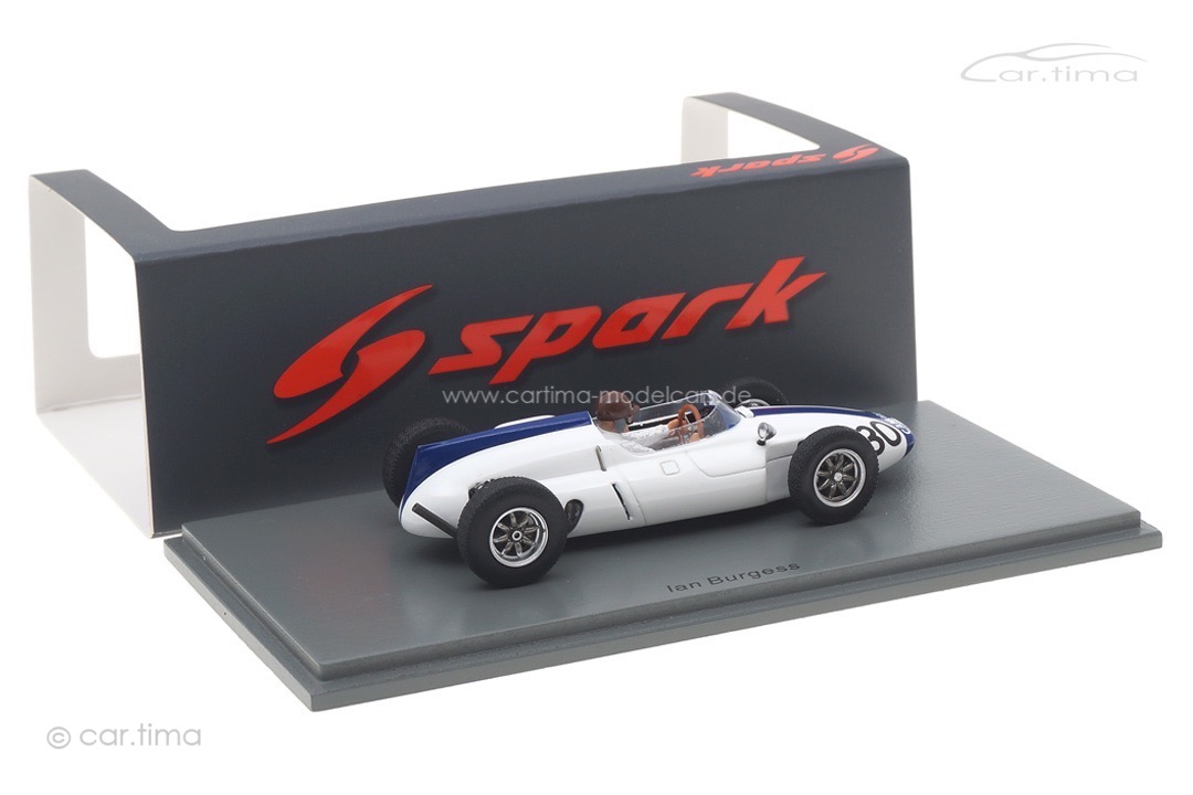Cooper T53 GP Deutschland 1961 Ian Burgess Spark 1:43 S8062 Cooper T53 GP Deutschland 1961 Ian Burgess Spark 1:43 S8062