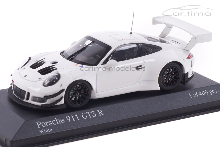 Porsche 911 GT3 R 2019 weiß Minichamps 1:43 413186799