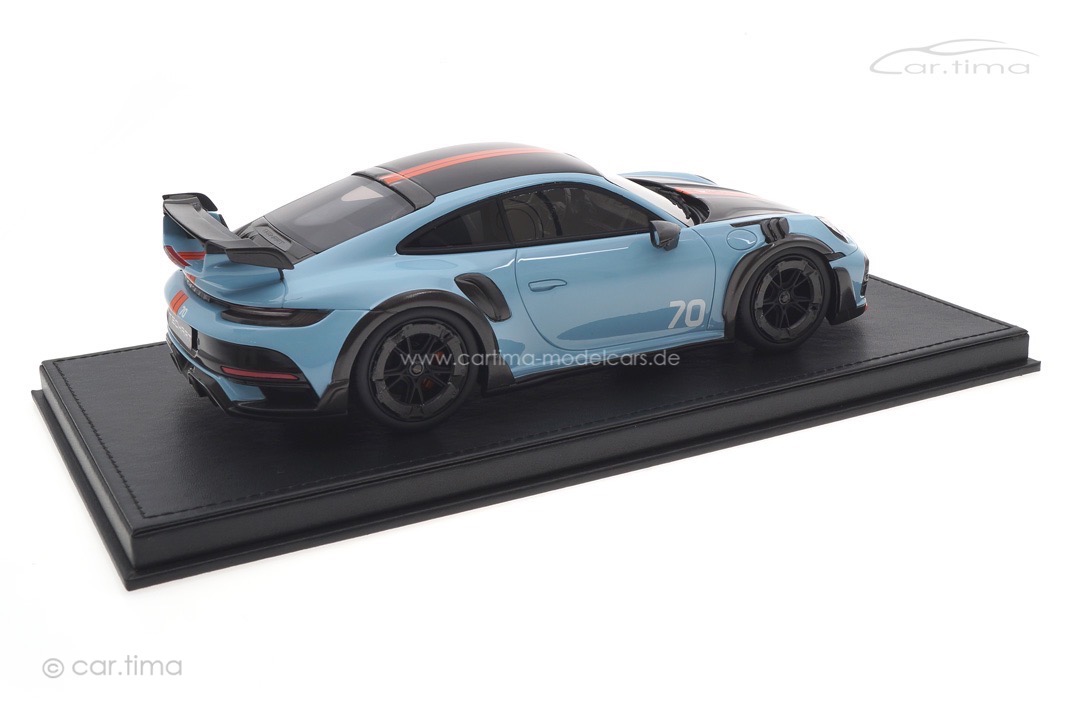 TECHART GTstreet R (Basis 992) Gulfblau/Gulforange 1 of 70 TECHART Collection 1:18 092.992.118.004 TECHART GTstreet R (Basis 992) Gulfblau/Gulforange 1 of 70 TECHART Collection 1:18 092.992.118.004