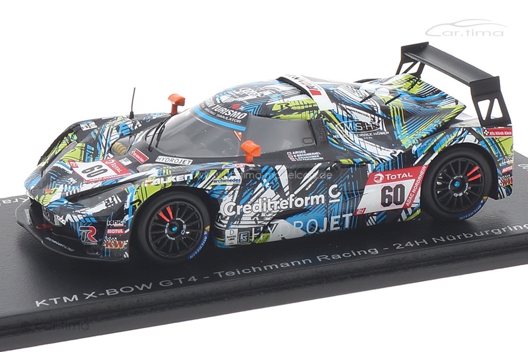 KTM X-Bow GT4 24h Nürburgring 2021 Brodmerkel/Kraihamer/Teichmann Spark 1:43 SG779 KTM X-Bow GT4 24h Nürburgring 2021 Brodmerkel/Kraihamer/Teichmann Spark 1:43 SG779