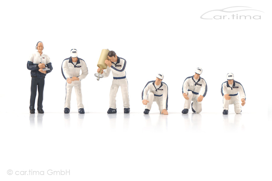 Figuren Set Boxencrew Martini Racing TSM 1:43 TSM10AC06
