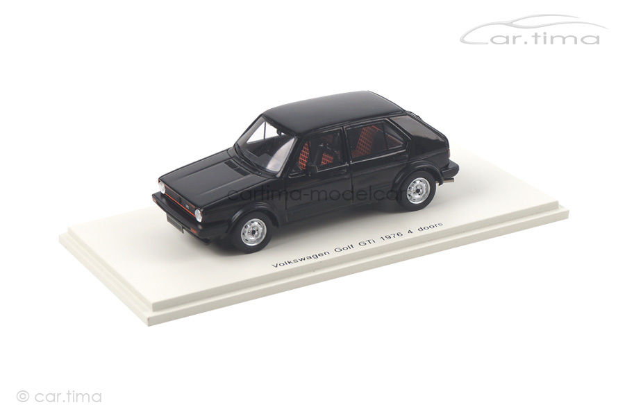 Volkswagen Golf I GTI 4-Türer 1976 schwarz Spark 1:43 S3209