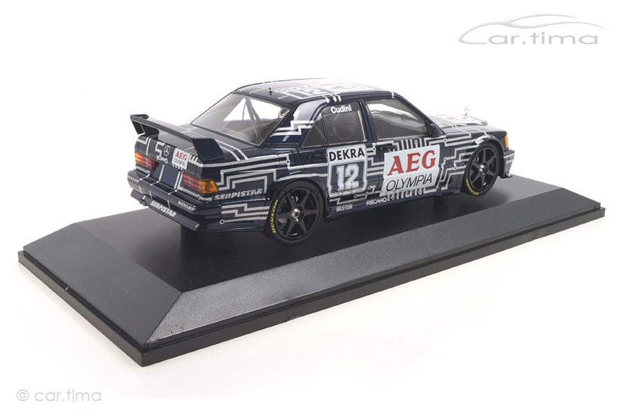 Mercedes-Benz 190E 2.5-16 EVO 1 DTM 1989 Alain Cudini Minichamps 1:18 155893612 Mercedes-Benz 190E 2.5-16 EVO 1 DTM 1989 Alain Cudini Minichamps 1:18 155893612