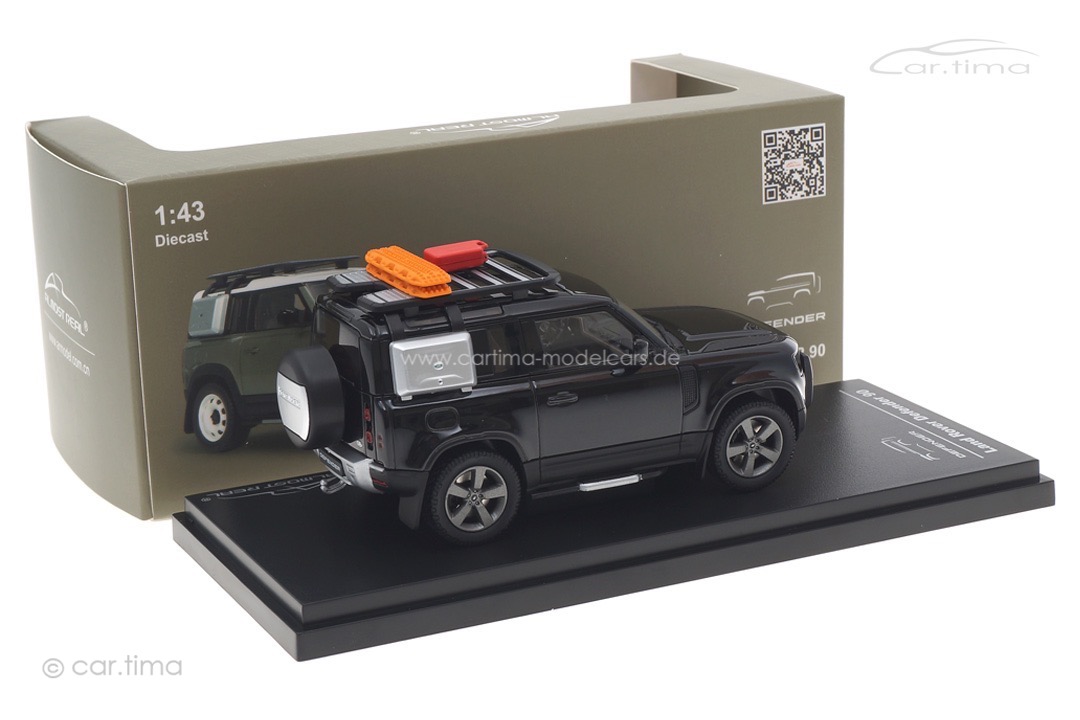 Land Rover Defender 90 2020 Santorini Black Almost Real 1:43 410708 Land Rover Defender 90 2020 Santorini Black Almost Real 1:43 410708