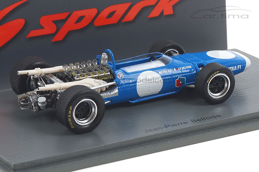 Matra MS11 Presentation 1968 Jean-Pierre Beltoise Spark 1:43 S7184 Matra MS11 Presentation 1968 Jean-Pierre Beltoise Spark 1:43 S7184