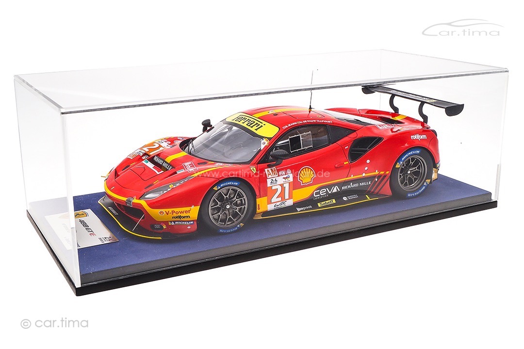 Ferrari 488 GTE EVO 24h Le Mans 2023 Mann/Piguet/de Pauw LookSmart 1:18 LS18LM036 Ferrari 488 GTE EVO 24h Le Mans 2023 Mann/Piguet/de Pauw LookSmart 1:18 LS18LM036