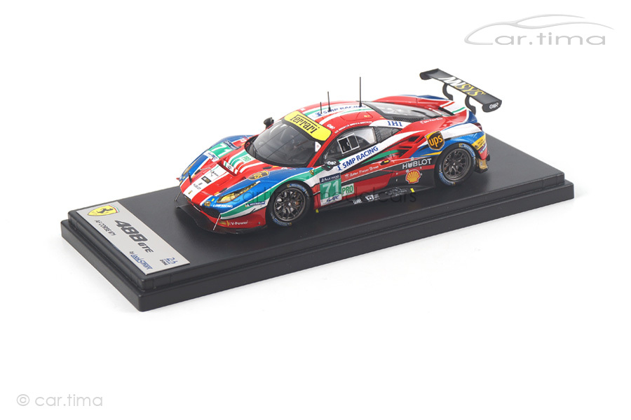 Ferrari 488 GTE 24h Le Mans 2016 Bird/Bertolini/Rigon LookSmart 1:43 LSLM033