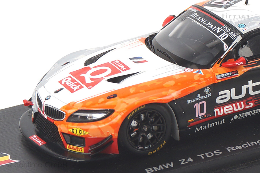 BMW Z4 24h Spa 2014 Armindo/Clement/Lariche/Pla Spark 1:43 SB078