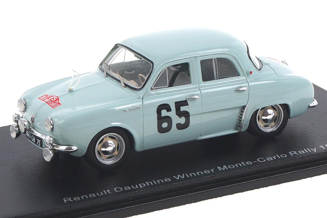 Renault Dauphine Winner Rallye Monte Carlo 1958 Feret/Monraisse Spark 1:43 S5207
