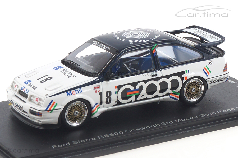 Ford Sierra RS500 Cosworth Macau 1988 Andy Rouse Spark 1:43 SA190 Ford Sierra RS500 Cosworth Macau 1988 Andy Rouse Spark 1:43 SA190