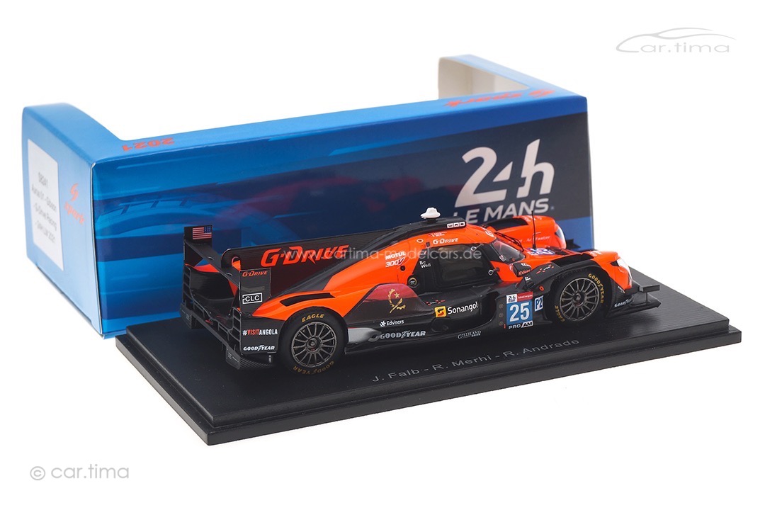 Aurus 01-Gibson 24h Le Mans 2021 Andrade/Falb/Merhi Spark 1:43 S8241