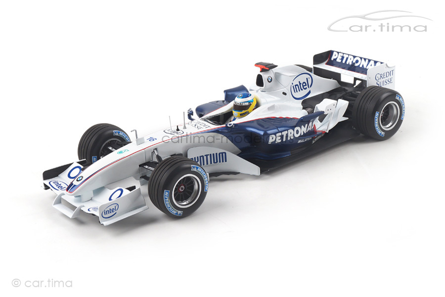 Sauber BMW C24B F1 Test 2006 Nick Heidfeld Minichamps 1:18 100060902 Sauber BMW C24B F1 Test 2006 Nick Heidfeld Minichamps 1:18 100060902