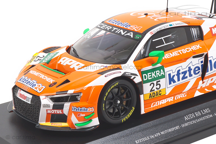 Audi R8 LMS ADAC GT Masters 2016 Dobitsch/Sandström Minichamps 1:18 155161125 Audi R8 LMS ADAC GT Masters 2016 Dobitsch/Sandström Minichamps 1:18 155161125