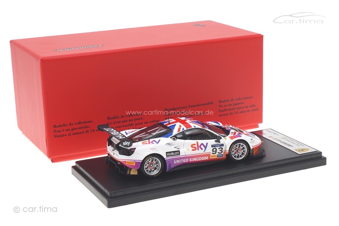 Ferrari 488 GT3 Vallelunga 2019 Froggatt/Haigh Looksmart 1:43 LSRC079 Ferrari 488 GT3 Vallelunga 2019 Froggatt/Haigh Looksmart 1:43 LSRC079