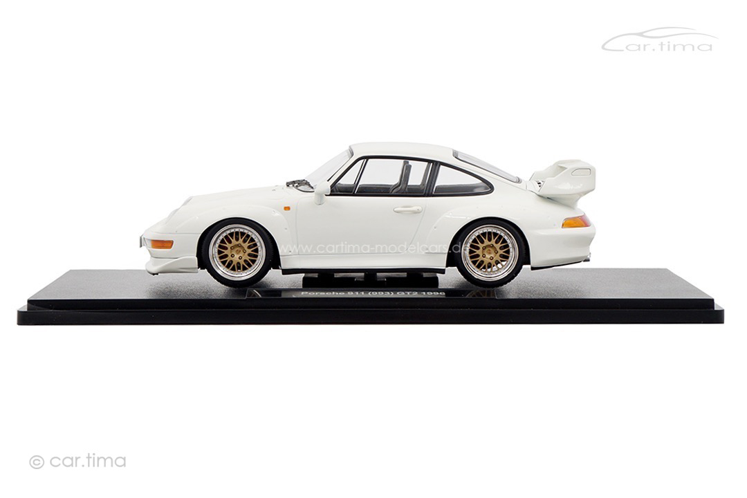 Porsche 911 (993) GT2 Weiß BBS KK Scale 1:18 KKDC181424B