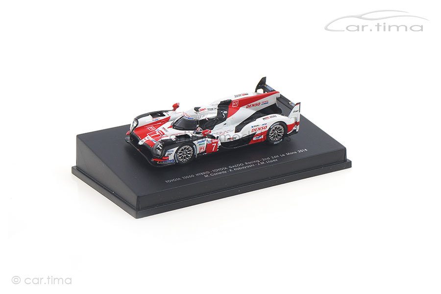 Toyota TS050 Hybrid 24h Le Mans 2018 Cornway/Kobayashi/López Spark 1:87 87S141