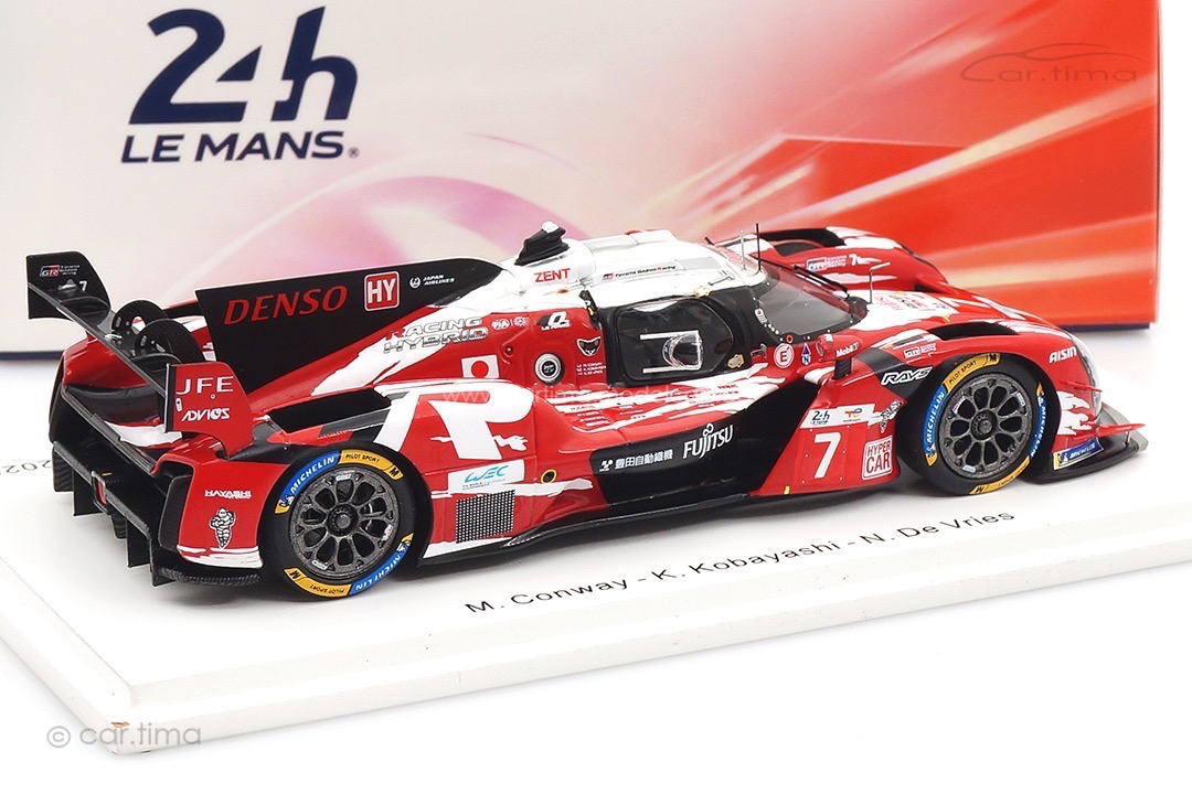Toyota GR010 Hybrid 24h Le Mans 2025 Conway/De Vries/Kobayashi Spark 1:43 S9259