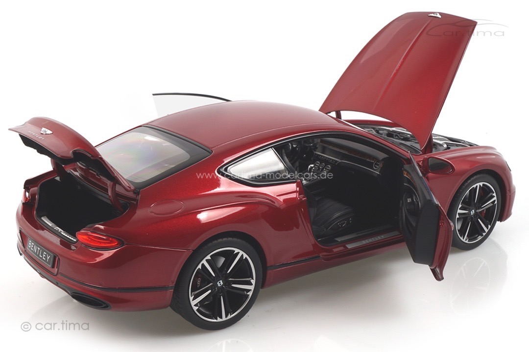 Bentley Continental GT 2018 Candy Red Norev 1:18 182788 Bentley Continental GT 2018 Candy Red Norev 1:18 182788