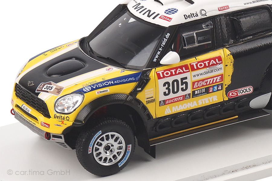 Mini Countryman All4 Racing Rally Dakar 2012 Roma/Perin TSM 1:43 TSM144343