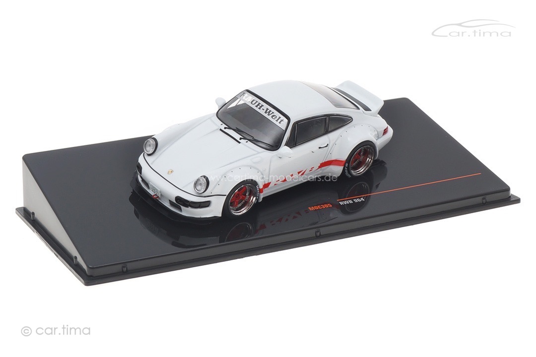 RWB auf Basis Porsche 911 (964) Grandprix-weiß IXO 1:43 MOC305 RWB auf Basis Porsche 911 (964) Grandprix-weiß IXO 1:43 MOC305